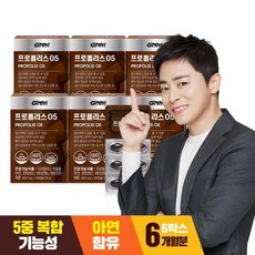 GNM자연의품격 프로폴리스05 30캡슐, 30정, 6개