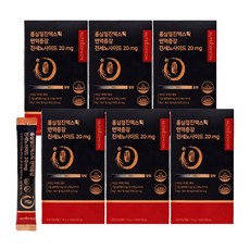 뉴트리커먼 홍삼정 진액 면역증강 진세노사이드 20mg, 10g, 90포