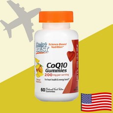 닥터스베스트 코엔자임Q10 임신준비코큐텐 코엠자이 CoQ10 구미 200mg 60개입