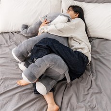 토이웍스 토이웍스 KC 행복코끼리 수면 애착 인형 80cm (9563690), 기본