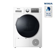 위니아전자 클라쎄 의류건조기 DWR-10MCWRH 10kg 방문설치, 화이트