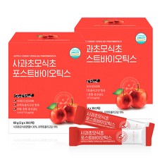 사과초모식초 포스트바이오틱스 30p, 60g, 2개