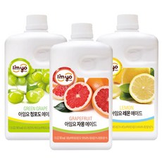 아임요 레몬 청포도 자몽 에이드 1.5L 혼합선택 2개세트
