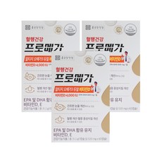 종근당건강 프로메가 알티지 오메가3 듀얼 비타민D(4 000IU) 520mg x 60캡슐, 3개, 60정