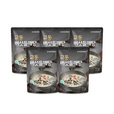 교동식품 버섯 들깨탕, 500g, 5개