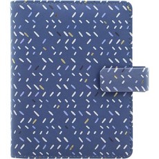 일본직발송 3. FILOFAX(파일로팩스) 파일로 팩스 인디고 시스템 수첩 소형 서리 028714 정규 수입품 미니, One Size, One Color