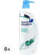 헤드앤숄더 가려운 두피케어 린스, 850ml, 6개