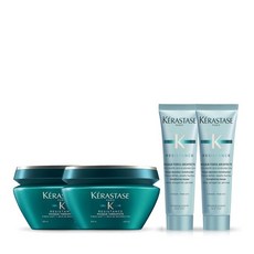 케라스타즈 스토어 테라피스테 마스크 200ml 듀오 세트 [No.1 트리트먼트-초극손상 모발용]