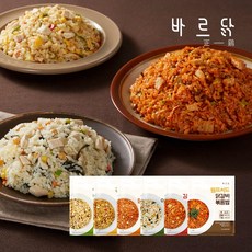 바르닭 닭가슴살 곤약볶음밥 6종 혼합, 5팩, 250g