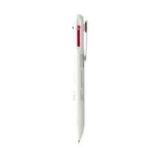 3색 멀티펜 샤프 0.5mm 019, 화이트, 1개