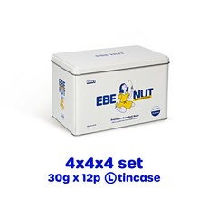 이베넛 호두 피칸 아몬드정과 영양 간식 강정 선물 소포장 30g 12팩 360g 틴케이스, 호두피칸아몬드(360g)틴케이스