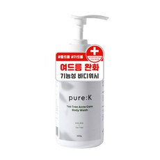 퓨어케이 티트리 아크네 케어 바디워시 라임앤바질향, 500g, 1개