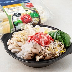 HOMESTAURANT 애슐리 플러스 소고기 모둠버섯 샤브샤브, 1개, 800g