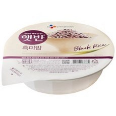 햇반 흑미밥, 210g, 7개