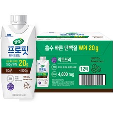 셀렉스 프로핏 웨이프로틴 아메리카노, 330ml, 12개