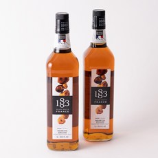 1883 로스티드 헤이즐넛 시럽 1L x 2개