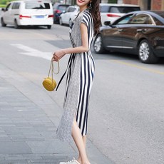 대박난박양 노팅힐 셔츠 반팔 원피스