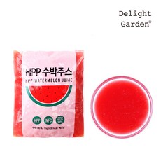 [딜라잇가든]냉동HPP수박주스 1kg x 3팩, 단품, 단품
