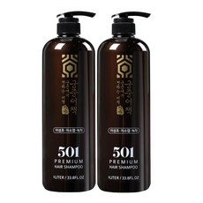 궁중어책 501 약산성 어성초샴푸 1000ml+1000ml 두피 한방 대용량 프리미엄 샴푸, 1000ml, 2개