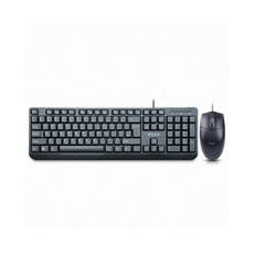 건평정보통신 IPLEX KP-7300PU 유선 키보드 마우스 세트 블랙 (PS2 USB), 선택하세요