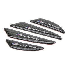 해시카 BMW M퍼포먼스 문콕방지스티커 4종 세트, 혼합색상, 1세트