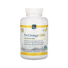 노르딕 내추럴스 프로오메가 2000 1250mg 120 소프트젤, 1개