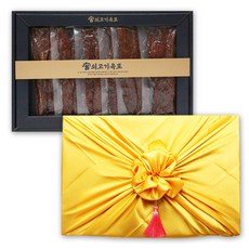 궁 쇠고기 육포 명절 설 노리개 장신구 수국포장 480g 750g 600g 선물세트, 궁 육포선물세트 480g(블랙), 박스포장