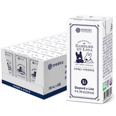 연세우유 무항생제인증 멸균우유, 190ml, 24개