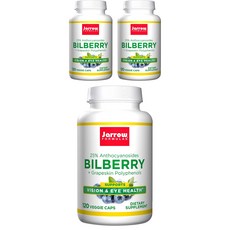 재로우 빌베리 + 그레이프스킨 폴리페놀 280mg 베지 캡, 120개입, 3개