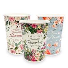 13온스(390ml) 플라워에디션 1박스(1000개입), Vintige Flower