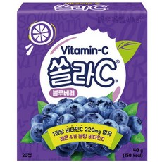 쏠라-C 블루베리맛 40g, 1개, 단품
