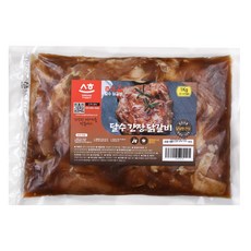 달수 간장닭갈비 1kg 국내산닭넓적다리살 냉장 당일제조 춘천직송, 1팩