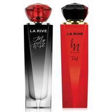 [공식수입] 라리브 베스트 픽 여성향수 오드퍼퓸 2종 (마이온리위시+인우먼레드) 100ml*2종