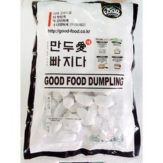 가정용 업소용 식당 식자재 재료 옹심이 만두 1kg, 1