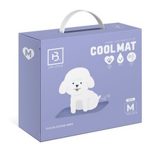 브리더랩 반려동물 쿨매트, 연보라