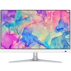인터픽셀 60.5cm FHD 75Hz IPS 평면 게이밍 모니터 화이트, IP2422(무결점)