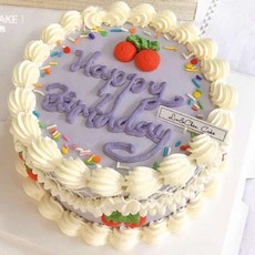 케이크 모형 플라스틱 브라이덜샤워 소품 생일초 포토존만들기 데코 케익초, 6인치 + N