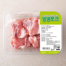 생생포크 한돈 1등급 갈비 (냉장), 1000g, 1팩