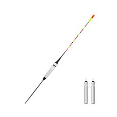 무사 스마트 대물 전자찌 1P + 배터리 CR425 2P 입질시 칼라변색 바다 민물전자찌 초고선명 고밀도 나노소재 카본다리 시인성 센서찌 스마트전자찌 광섬유 센서탑, 3호