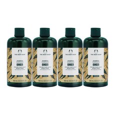 더바디샵 진저샴푸, 400ml, 4개