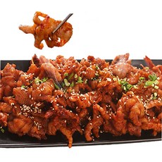 전설의불닭발 무뼈닭발 숫불향의 매운 국내산 무뼈닭발 250g, 250