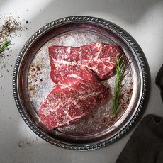크리스탈 팜스 미국산 초이스 시즈닝 부채살 스테이크 (냉장), 400g, 1개