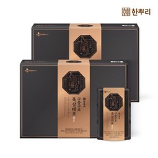 CJ 한뿌리 구증구포 흑삼대보 골드, 30포, 2박스