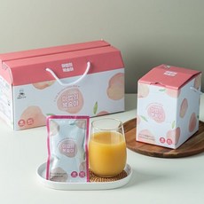 마법의복숭아 NFC착즙주스 복숭아 110ml 30개입, 마법의복숭아즙 110ml 10개입(가정용)