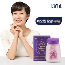 라이필 더마 콜라겐 비오틴 12병(48주), 단품, 단품