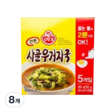 오뚜기 간편 사골 우거지국, 50g, 8개