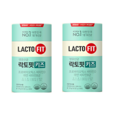 종근당건강 락토핏 키즈 60포 (2개월분) X2