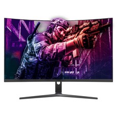 [쿠팡수입] 빅트랙 68.58cm FHD 리얼 75Hz 커브드 게이밍 모니터 블랙, 27CM7501(일반)