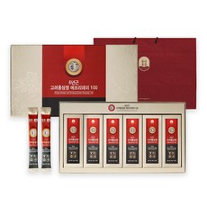 풍년보감 6년근 고려홍삼정 에브리데이 100 홍삼스틱 60포 선물세트 + 쇼핑백, 1세트