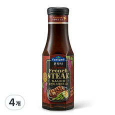 폰타나 프렌치 스테이크 소스, 265g, 4개